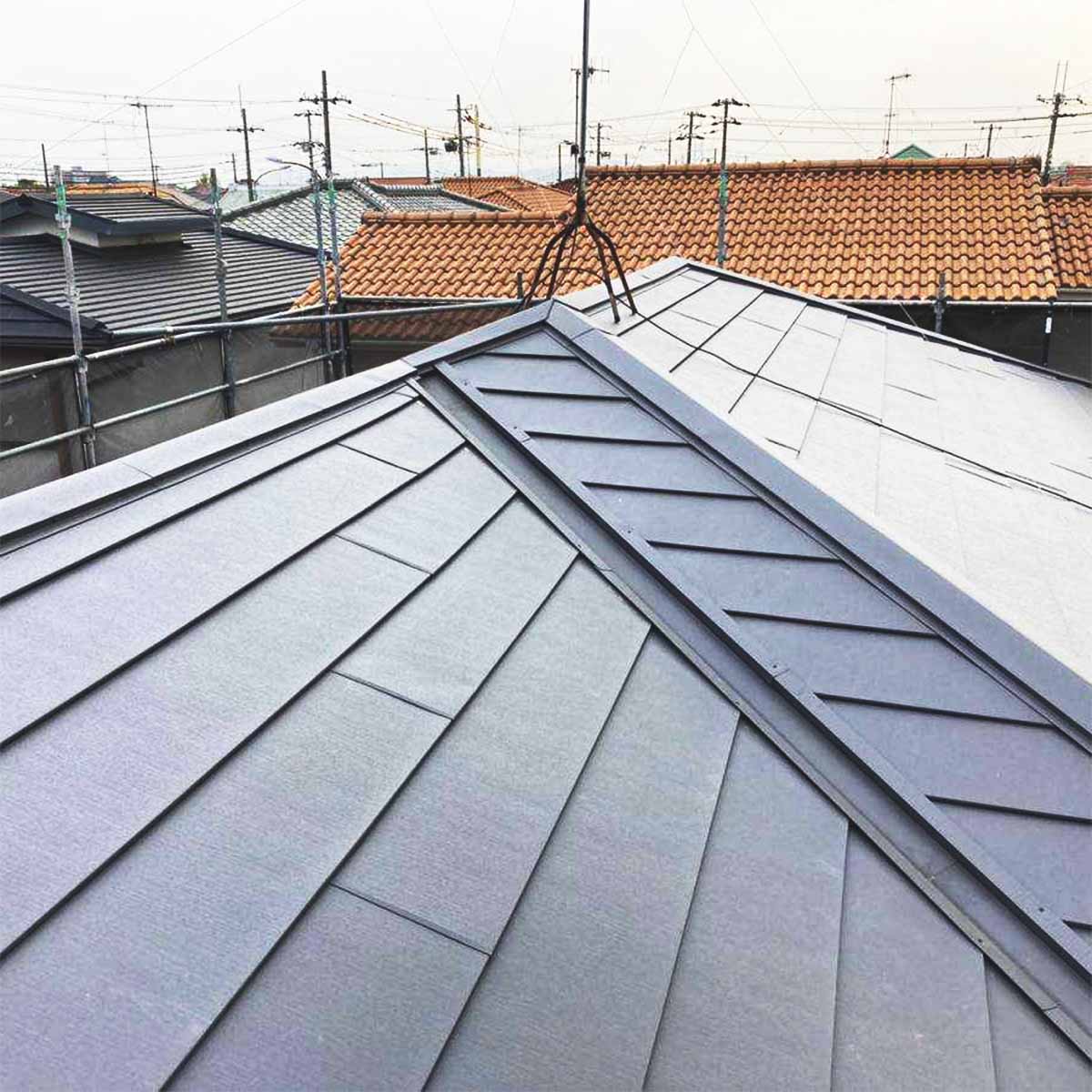屋根カバー工法（神戸市垂水区）