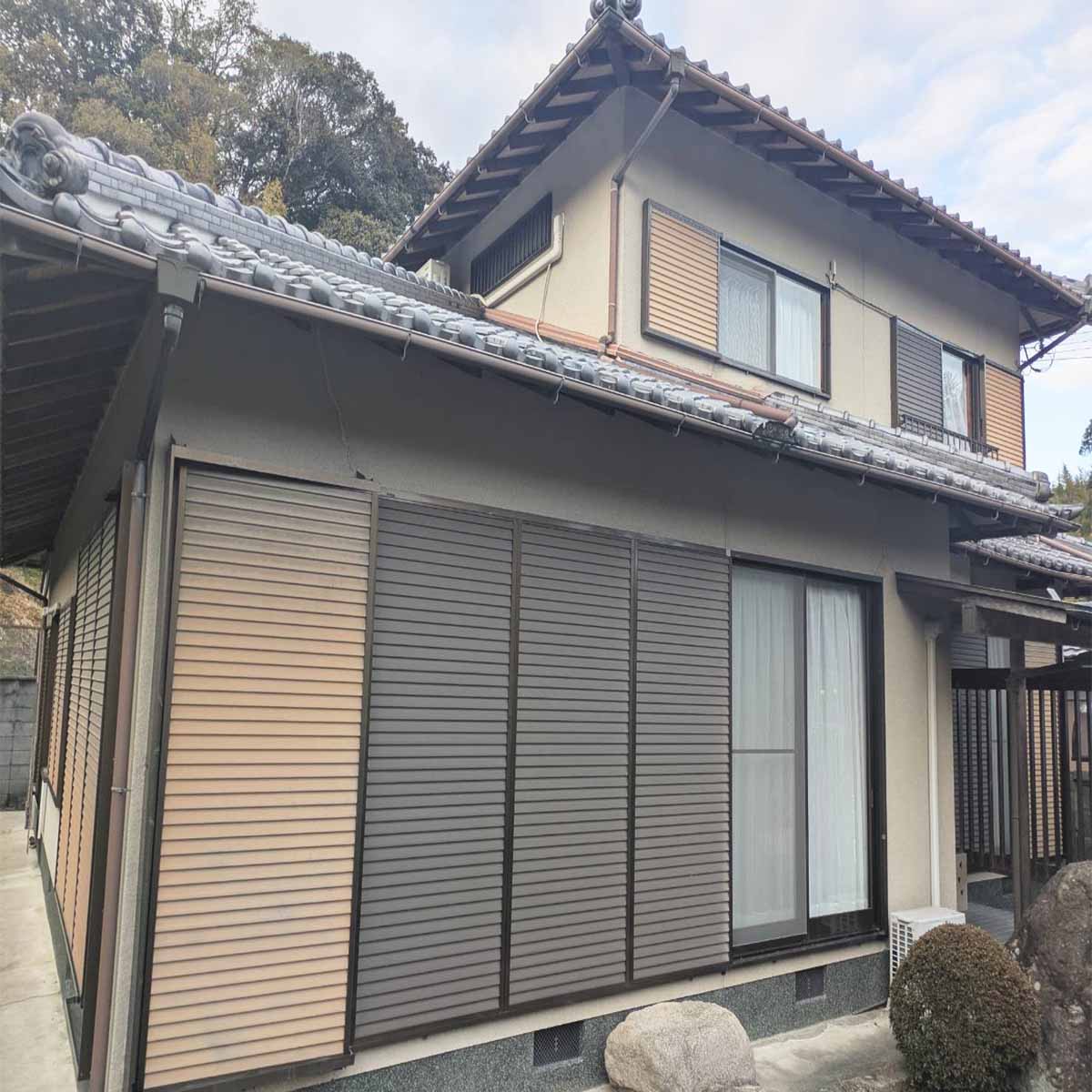 外壁塗装工事（神戸市北区）施工前