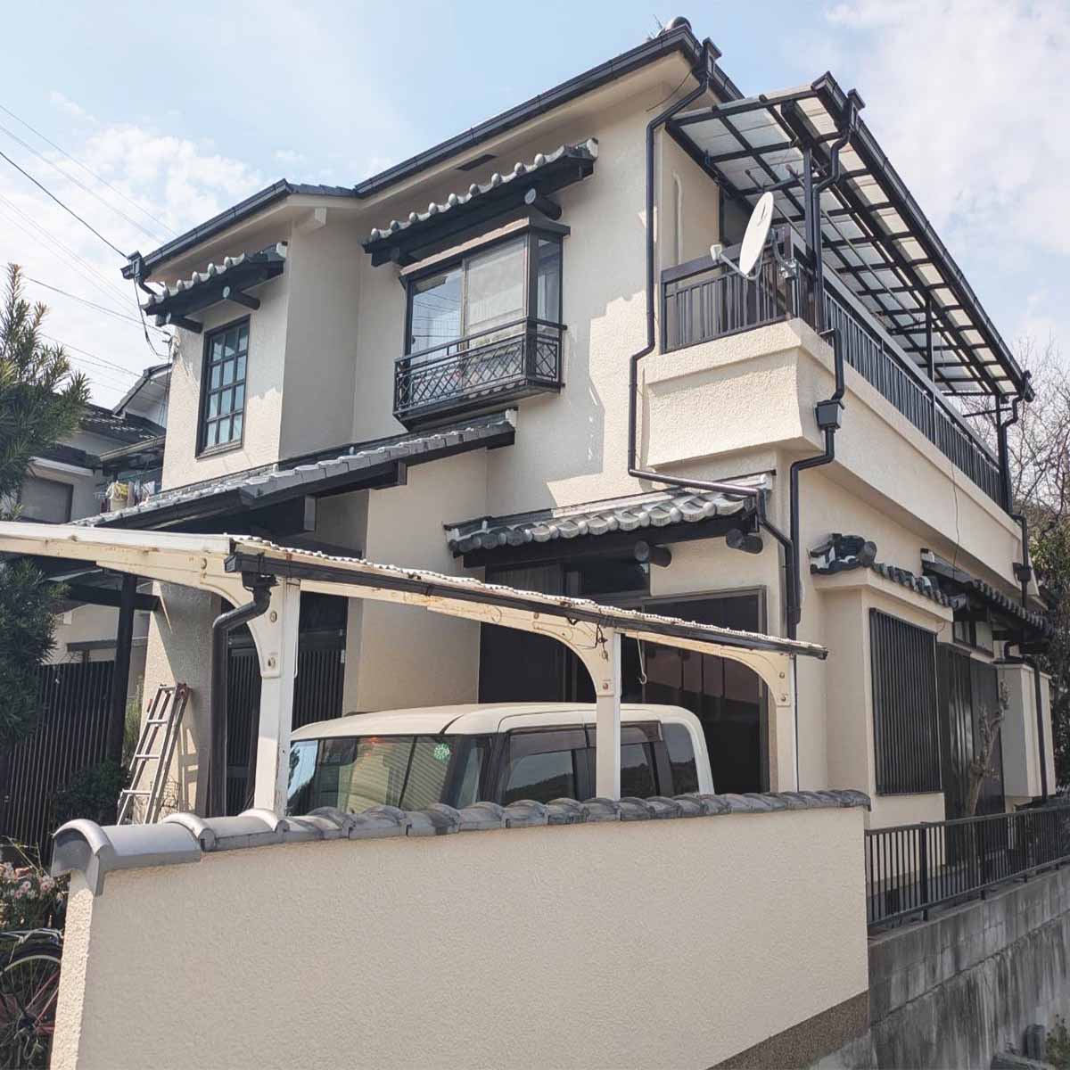 外壁塗装工事（川西市）