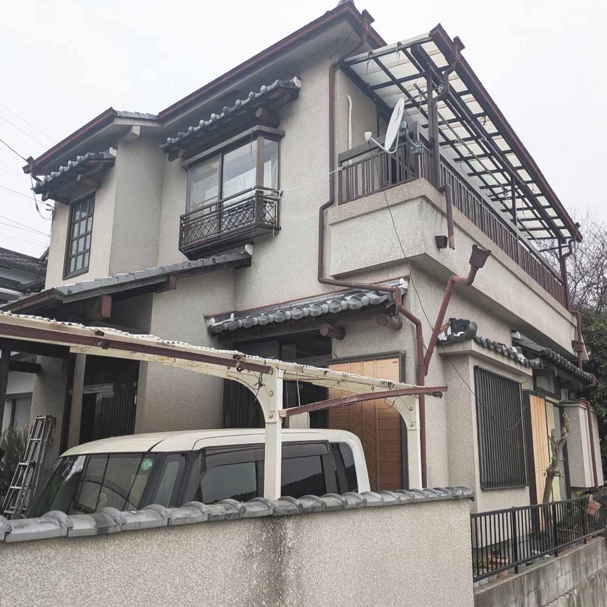 外壁塗装工事（川西市）施工前