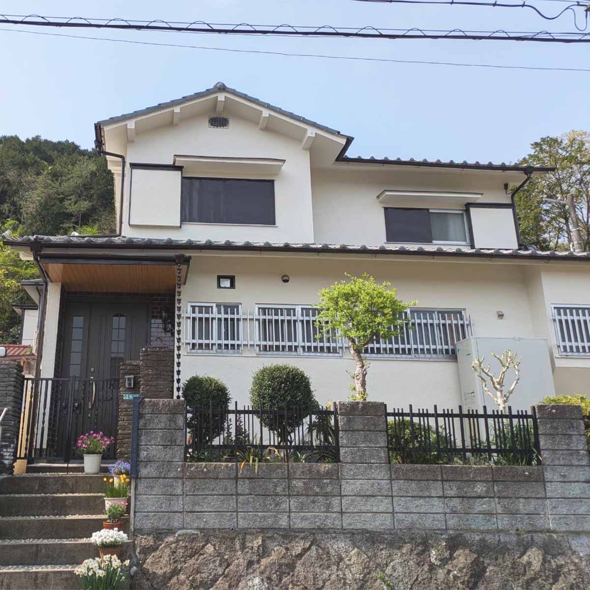 屋根補修外壁塗装工事（神戸市）
