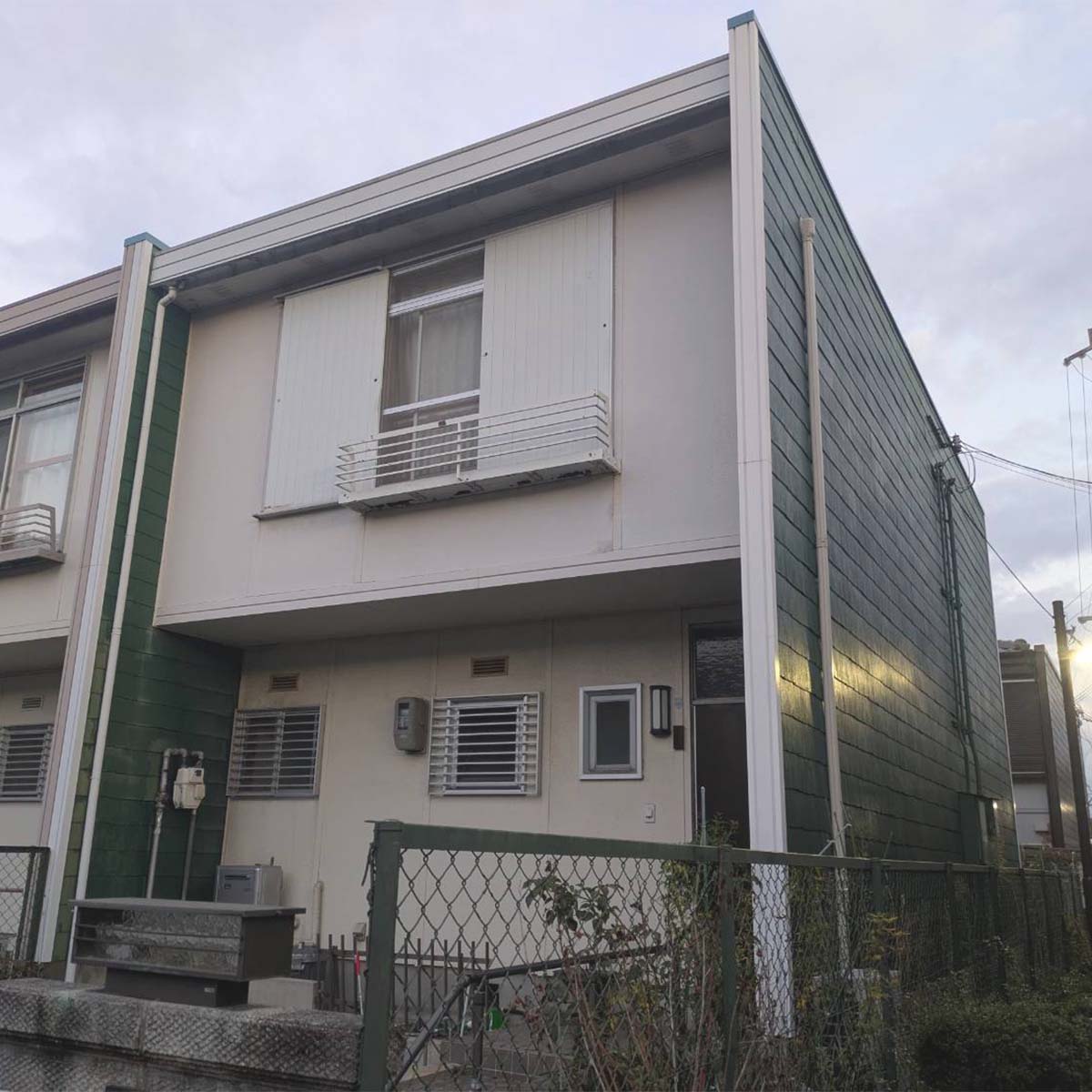 屋根外壁塗装工事（神戸市）施工前